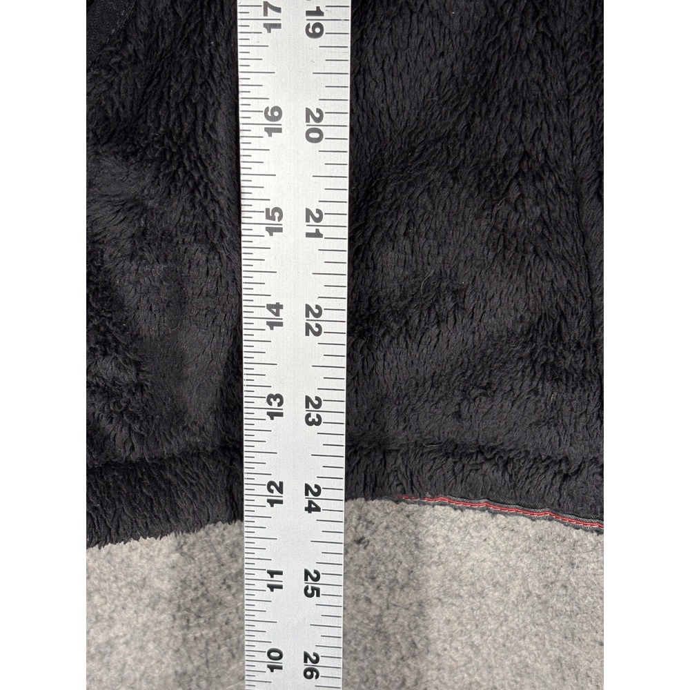 The North Face Osito Hooded Fleece Jacket Womens Medium Black Full Zip Hoody - Picture 5 of 8